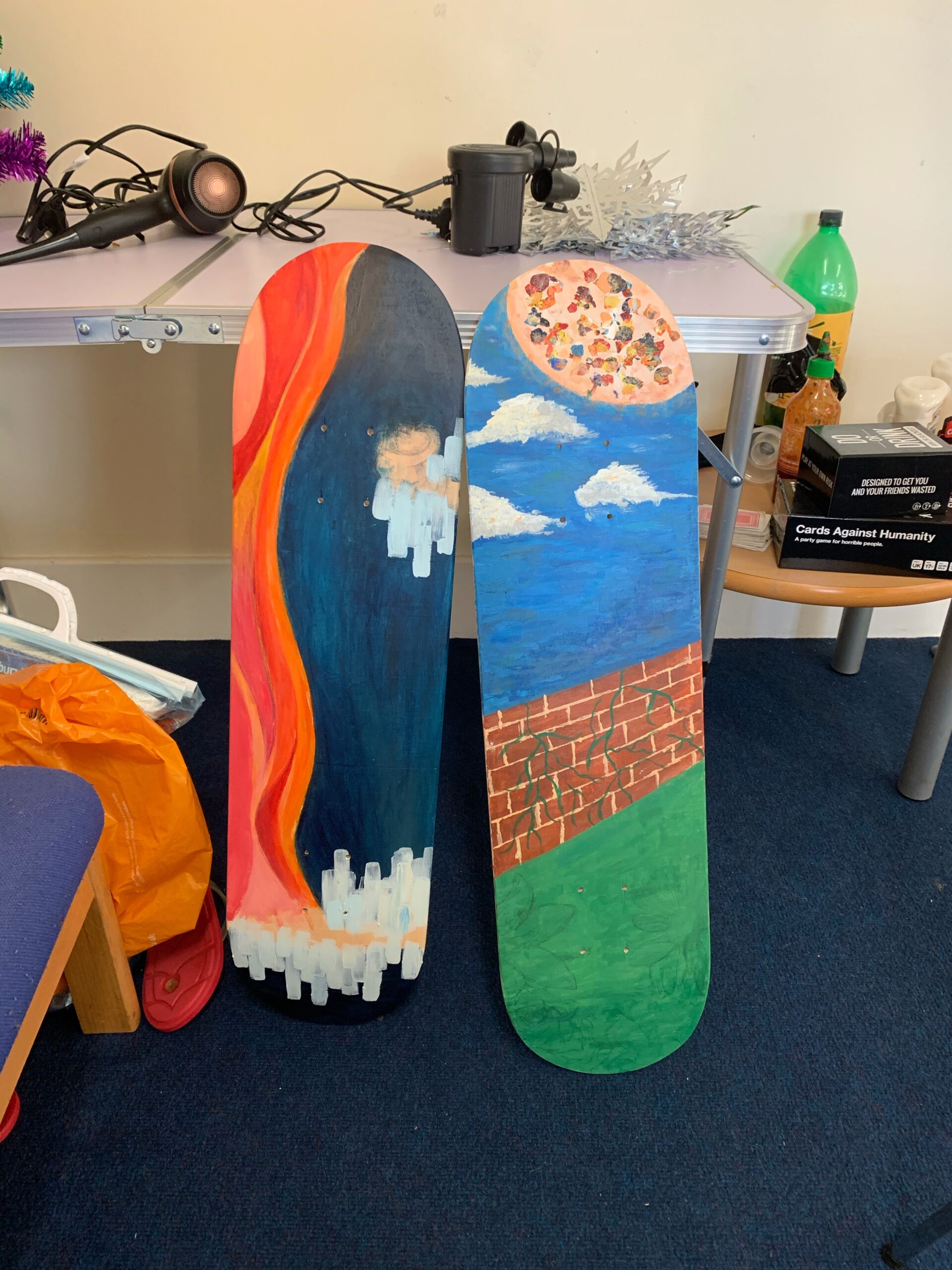 custom skateboard project