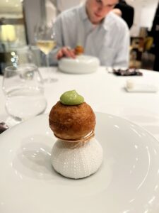 Michelin star dinner 