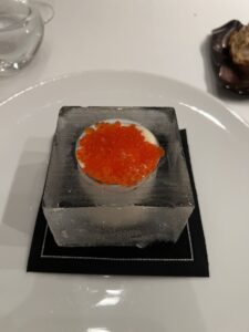 Michelin star dinner 