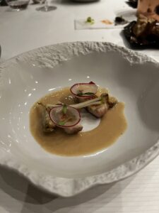 Michelin star dinner 