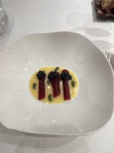 Michelin star dinner 