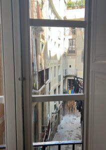 balcony view Barcelona